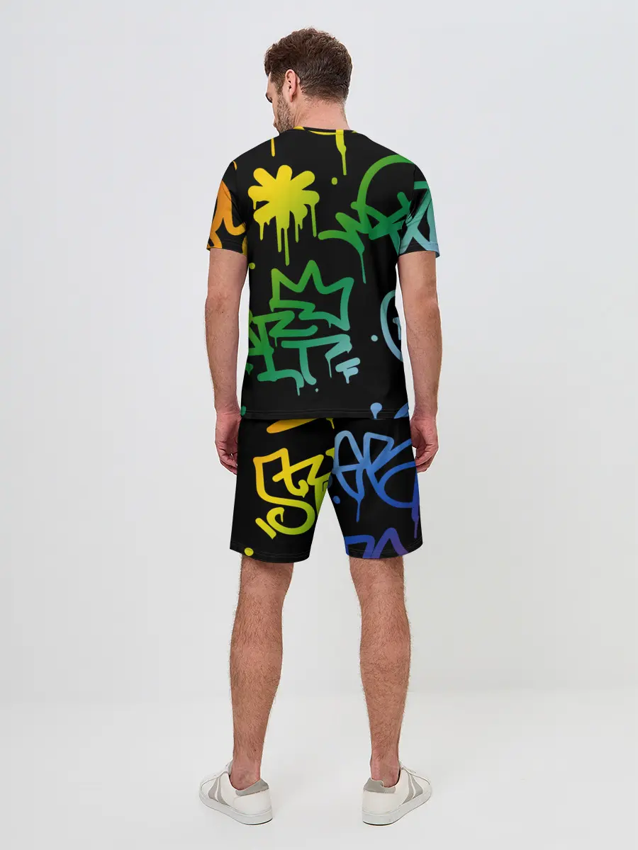 Мужской костюм с шортами / Fortnite