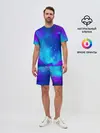 Мужской костюм с шортами / Космос