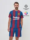 Мужской костюм с шортами / FC Barcelona 20/21