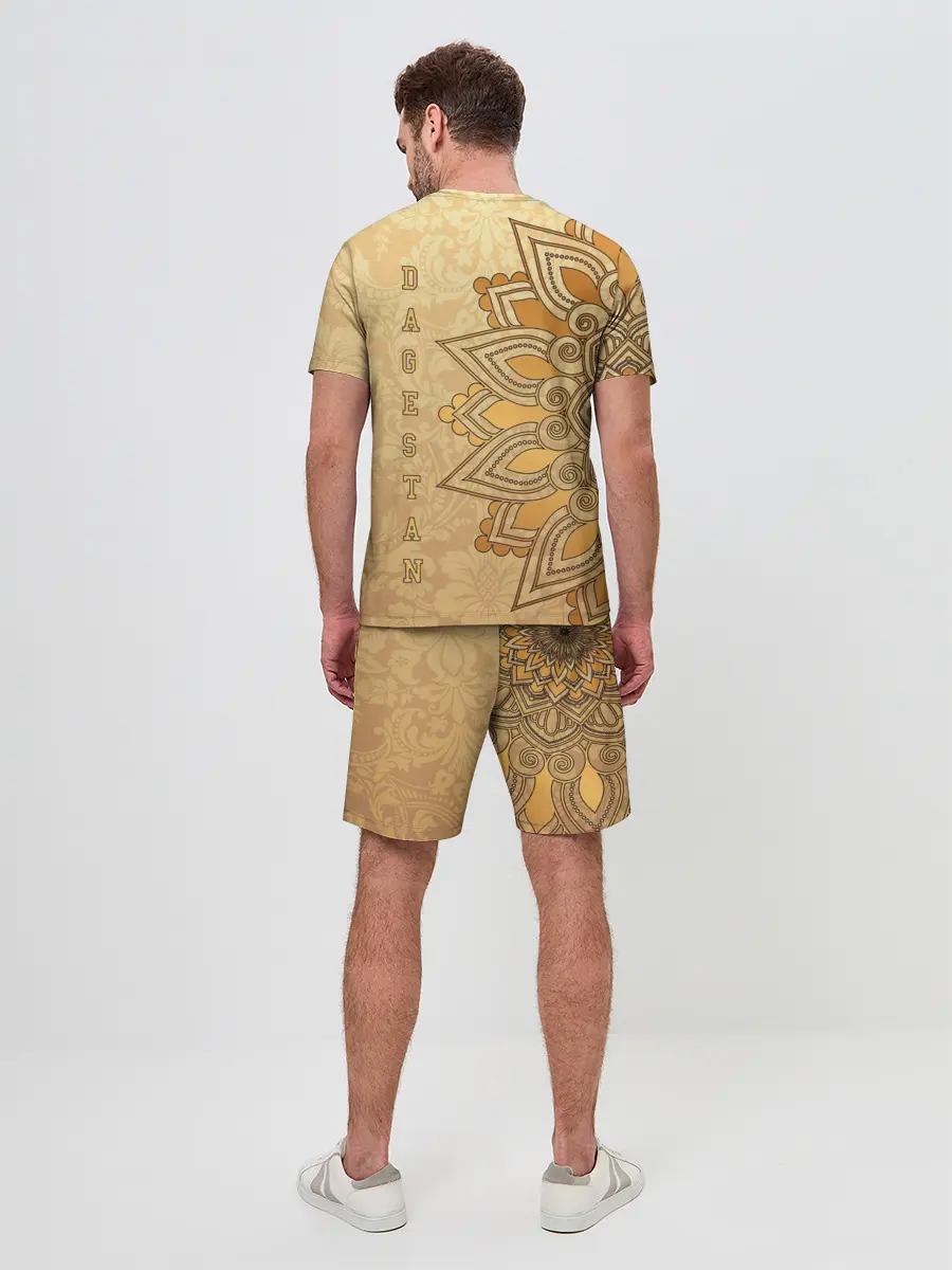 Мужской костюм с шортами / Дагестан в золоте