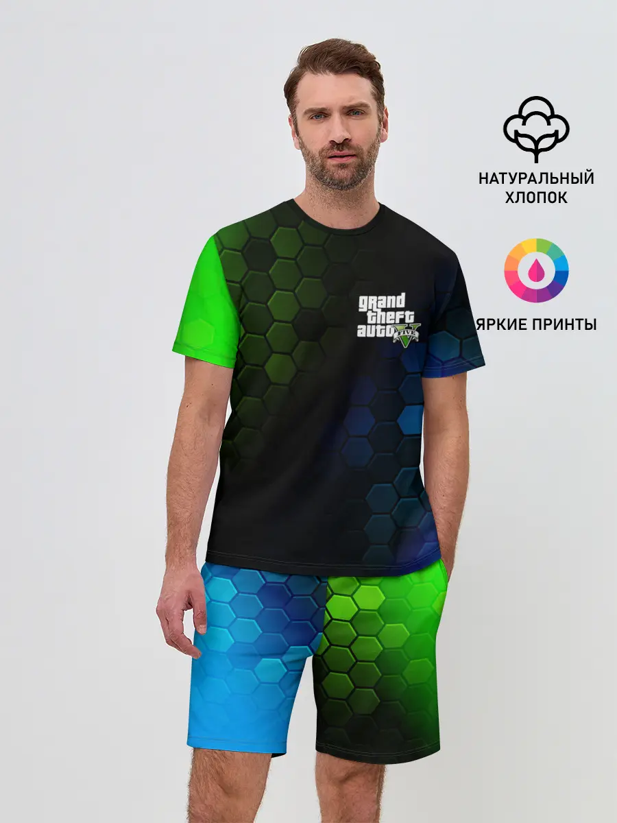 Мужской костюм с шортами / GTA 5 / ГТА 5