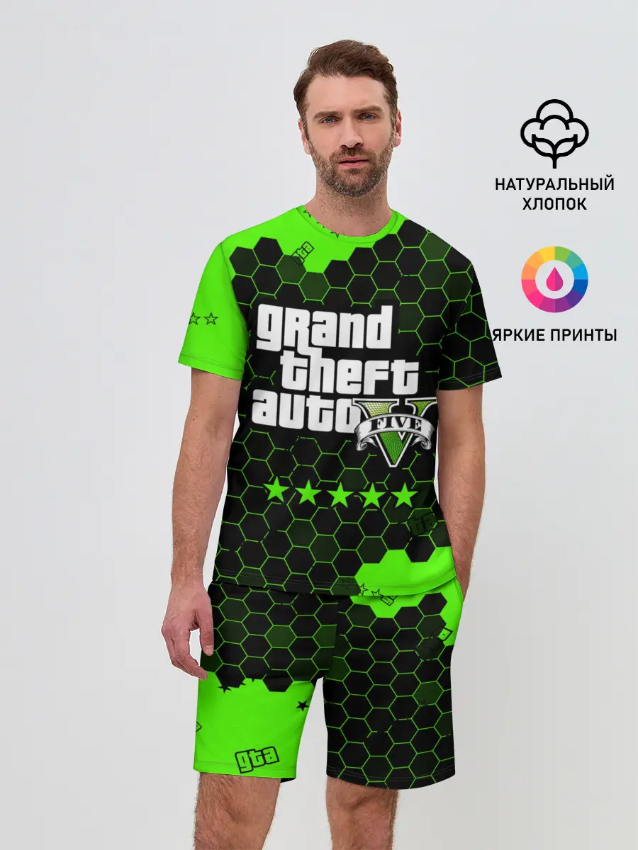 Мужской костюм с шортами / GTA 5 / ГТА 5