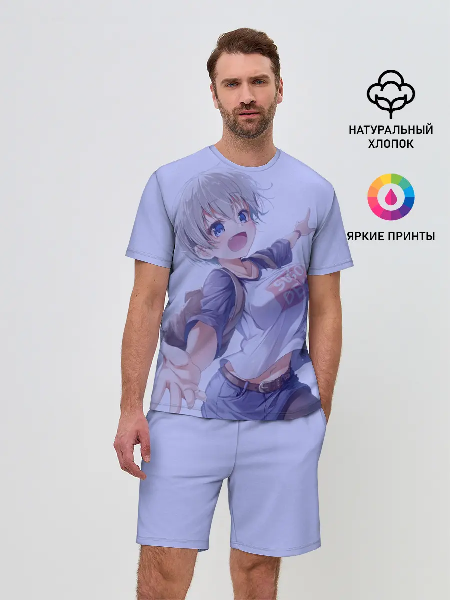 Мужской костюм с шортами / Хана Удзаки