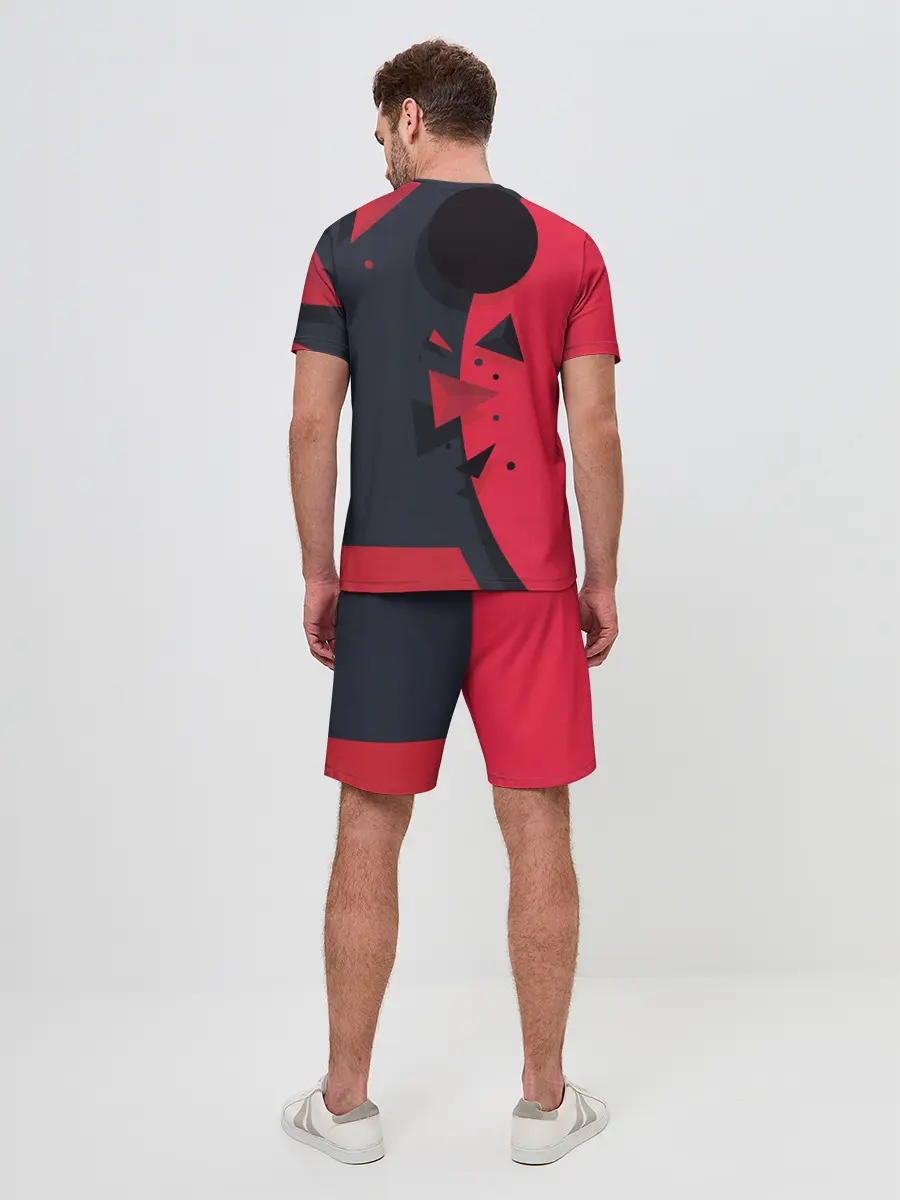 Мужской костюм с шортами / KILLA красная