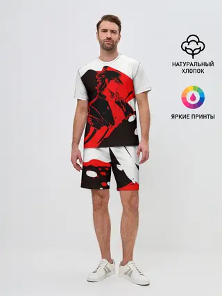 Мужской костюм с шортами / Приключения ДжоДжо