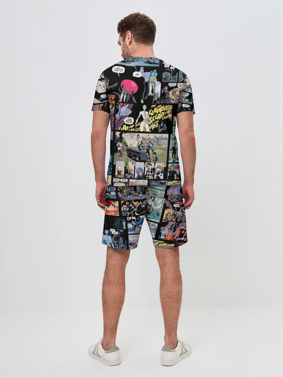 Мужской костюм с шортами / Академия Амбрелла