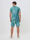 Мужской костюм с шортами / Лесной узор