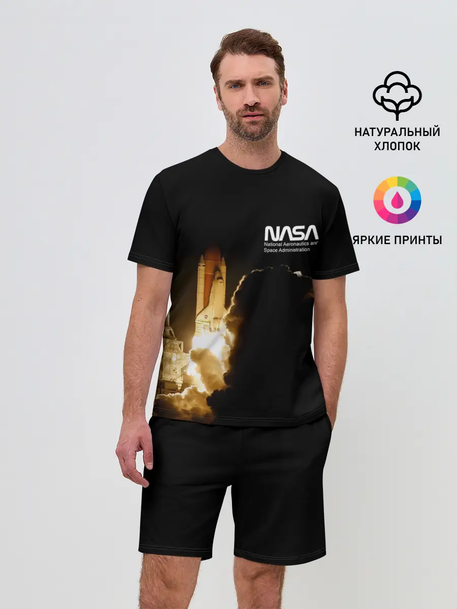 Мужской костюм с шортами / NASA