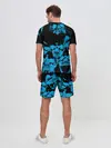 Мужской костюм с шортами / Ора Муда синие черепа