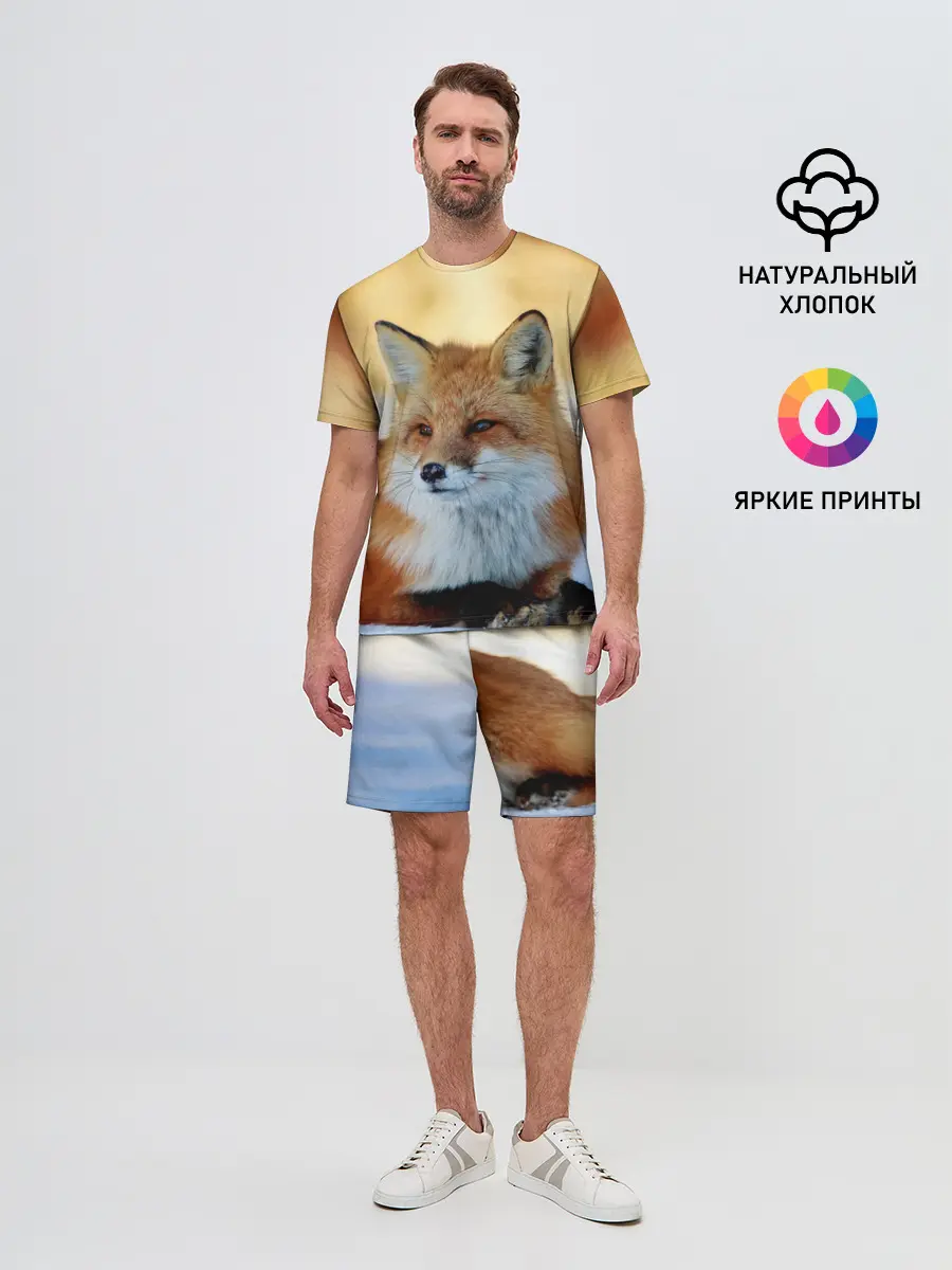 Мужской костюм с шортами / Лиса