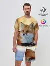 Мужской костюм с шортами / Лиса