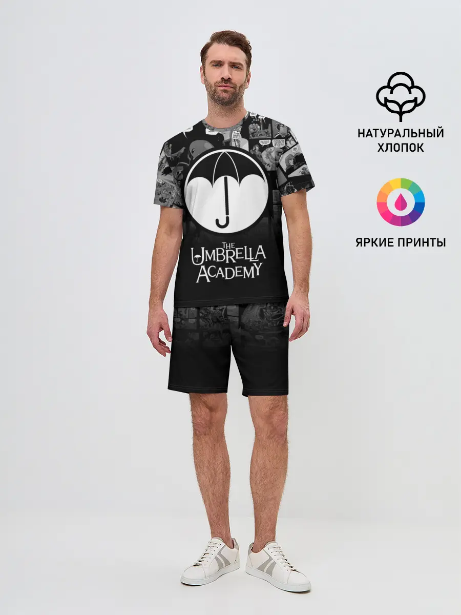 Мужской костюм с шортами / Академия Амбрелла