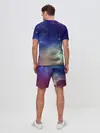 Мужской костюм с шортами / Космическое сияние