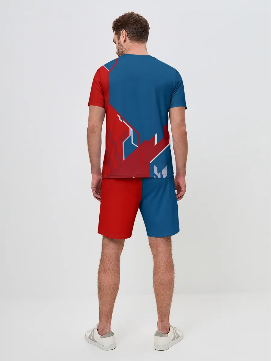 Мужской костюм с шортами / Знак Супермен