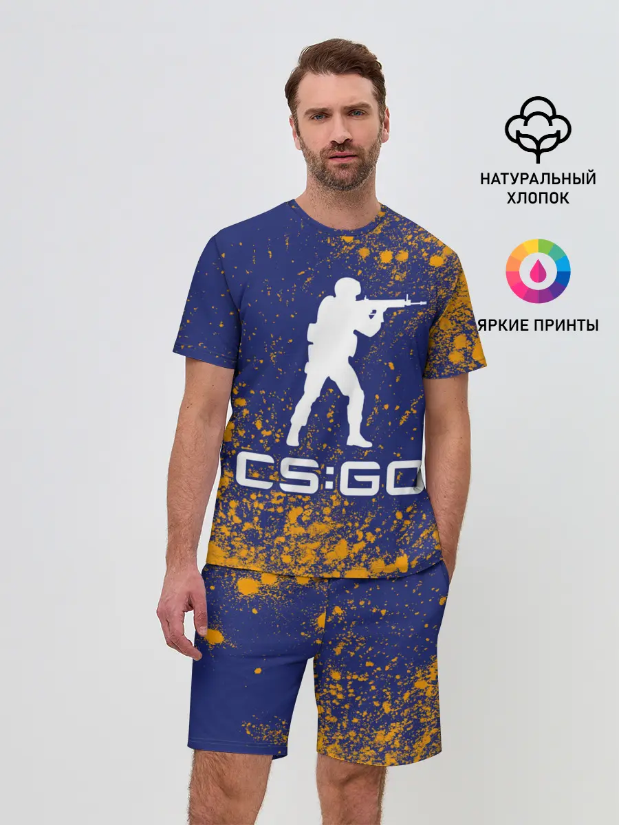 Мужской костюм с шортами / CS GO | КС ГО