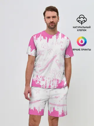 Мужской костюм с шортами / LIL PEEP / ЛИЛ ПИП