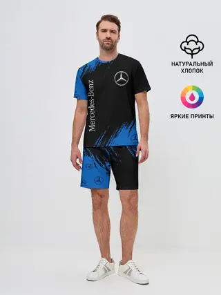 Мужской костюм с шортами / MERCEDES / МЕРСЕДЕС