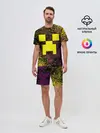 Мужской костюм с шортами / MINECRAFT / МАЙНКРАФТ