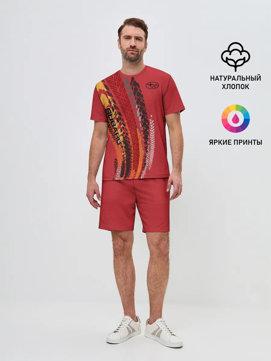 Мужской костюм с шортами / SUBARU