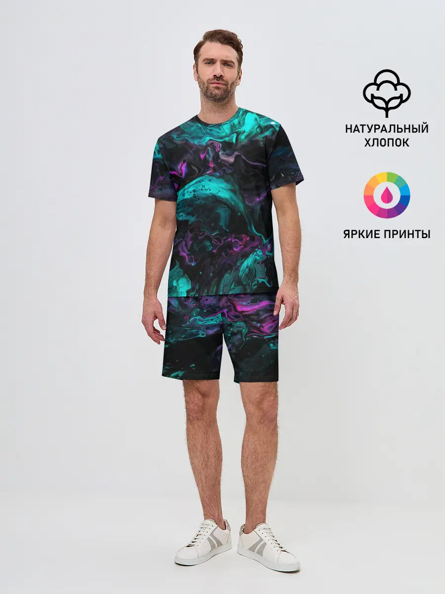 Мужской костюм с шортами / ТЕКСТУРЫ