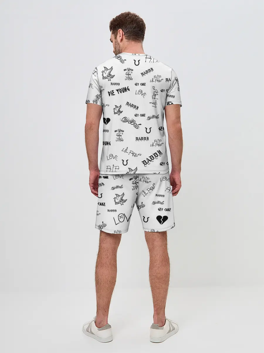 Мужской костюм с шортами / Lil Peep