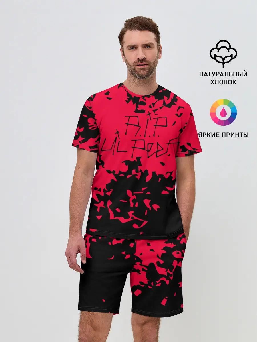 Мужской костюм с шортами / Lil Peep