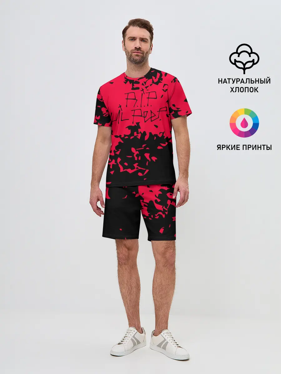 Мужской костюм с шортами / Lil Peep