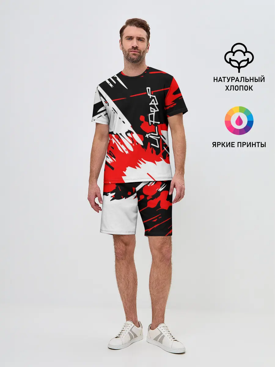 Мужской костюм с шортами / Lil Peep