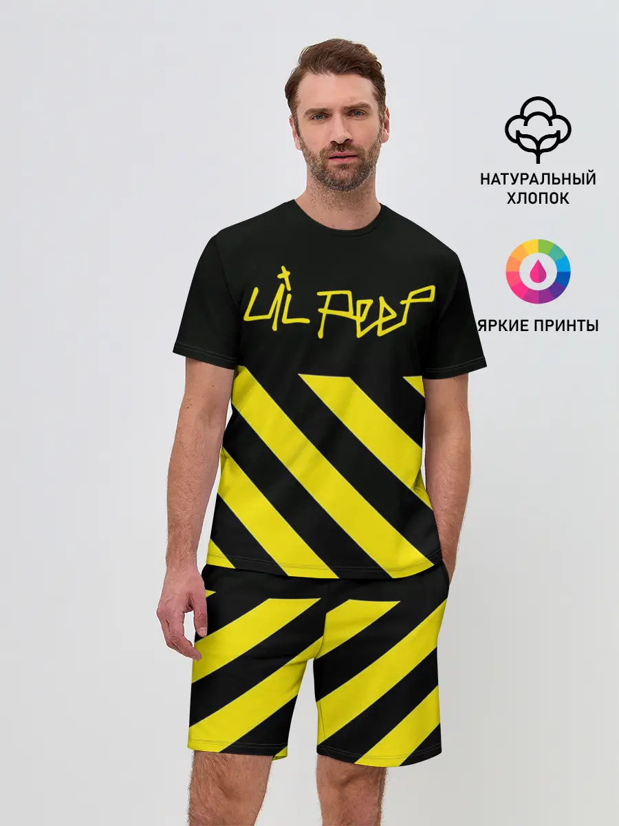 Мужской костюм с шортами / Lil Peep