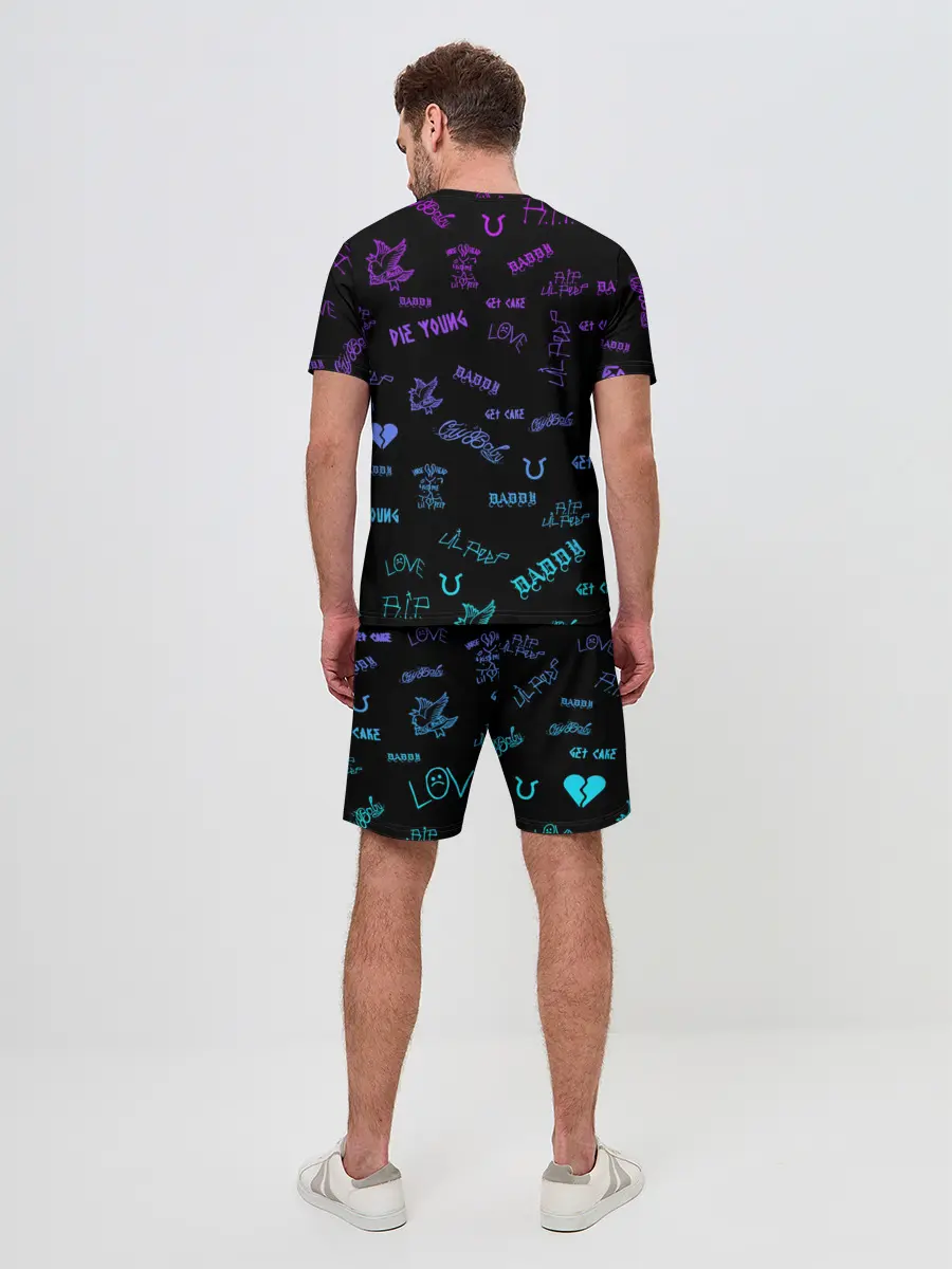 Мужской костюм с шортами / Lil Peep