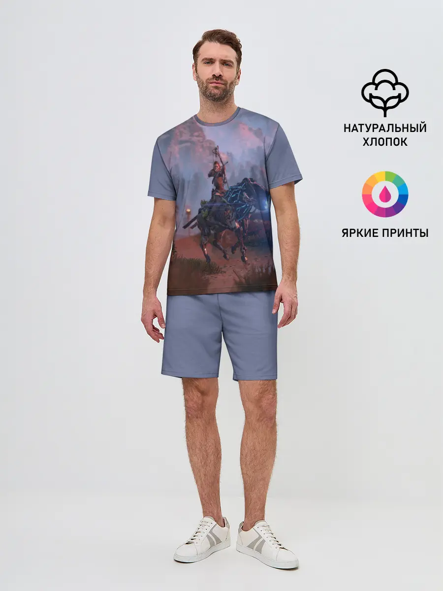 Мужской костюм с шортами / Horizon Zero Dawn