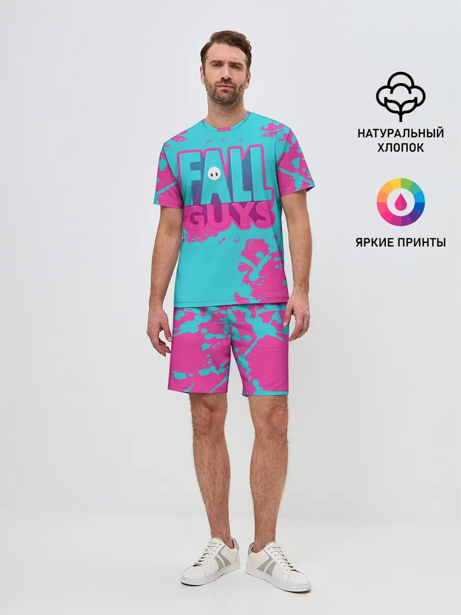 Мужской костюм с шортами / Fall Guys: Ultimate Knockout