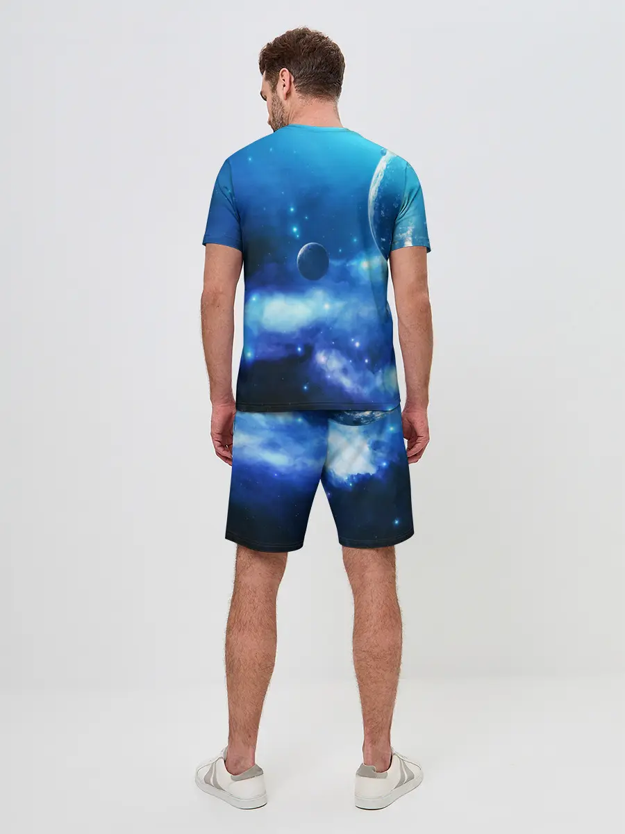 Мужской костюм с шортами / КОСМОС
