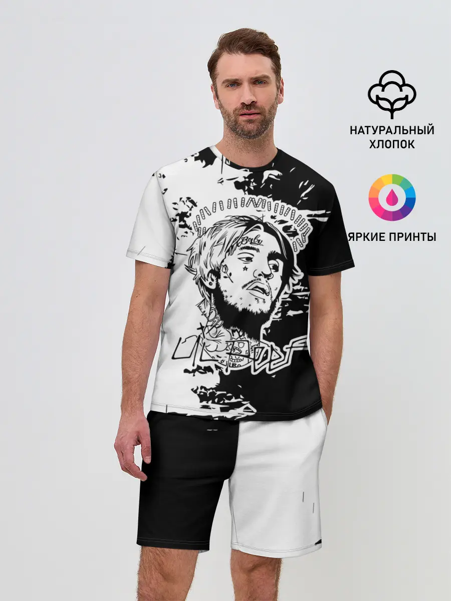 Мужской костюм с шортами / Lil Peep