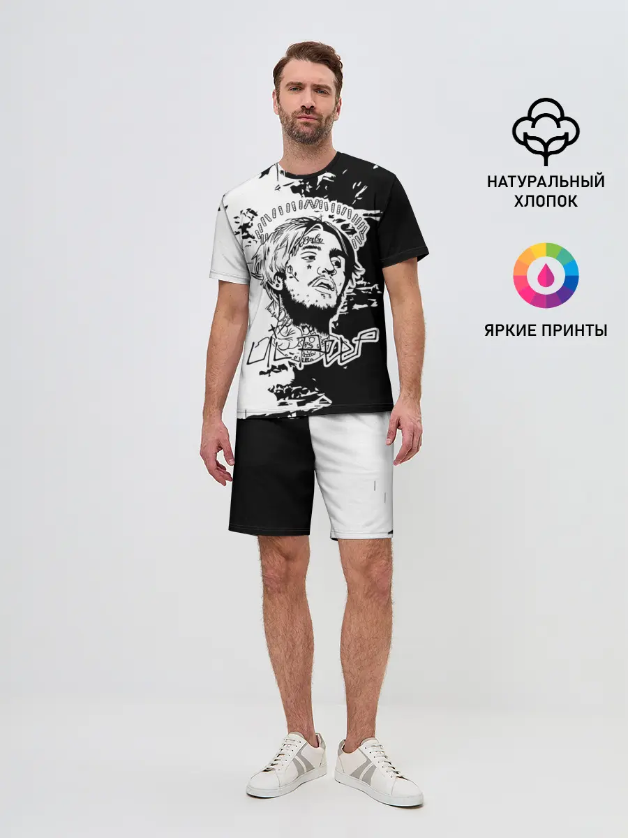 Мужской костюм с шортами / Lil Peep