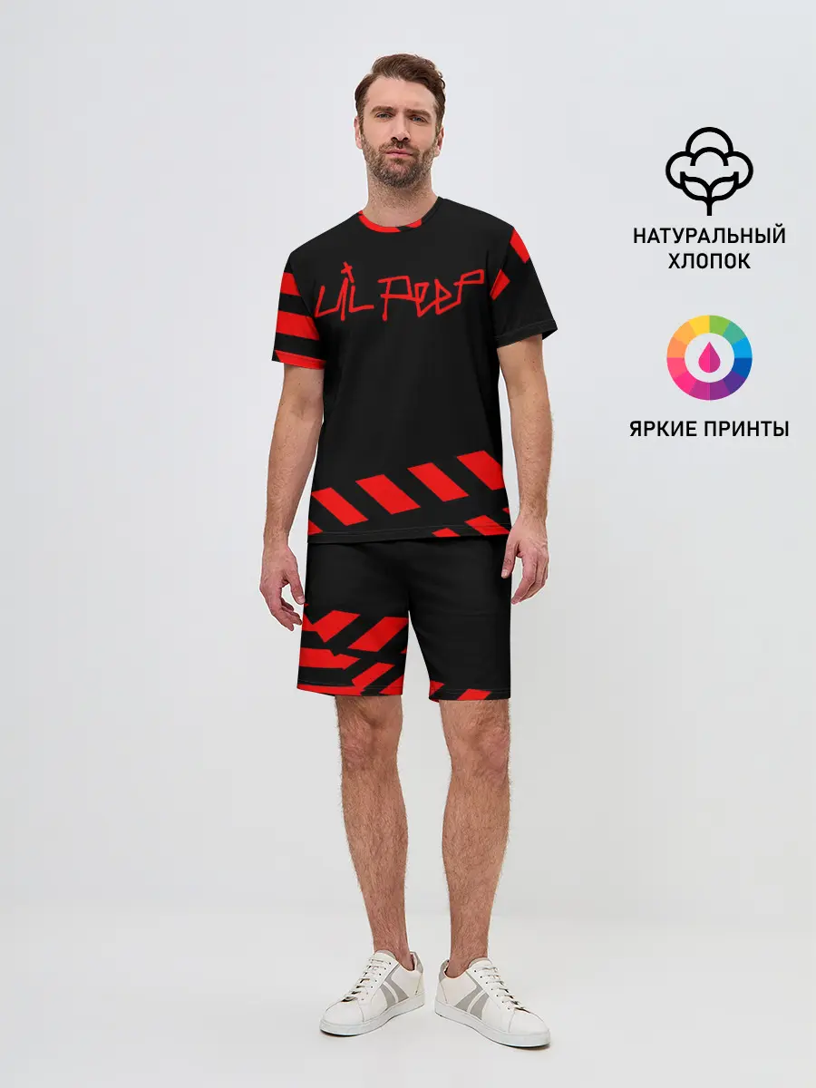 Мужской костюм с шортами / Lil Peep