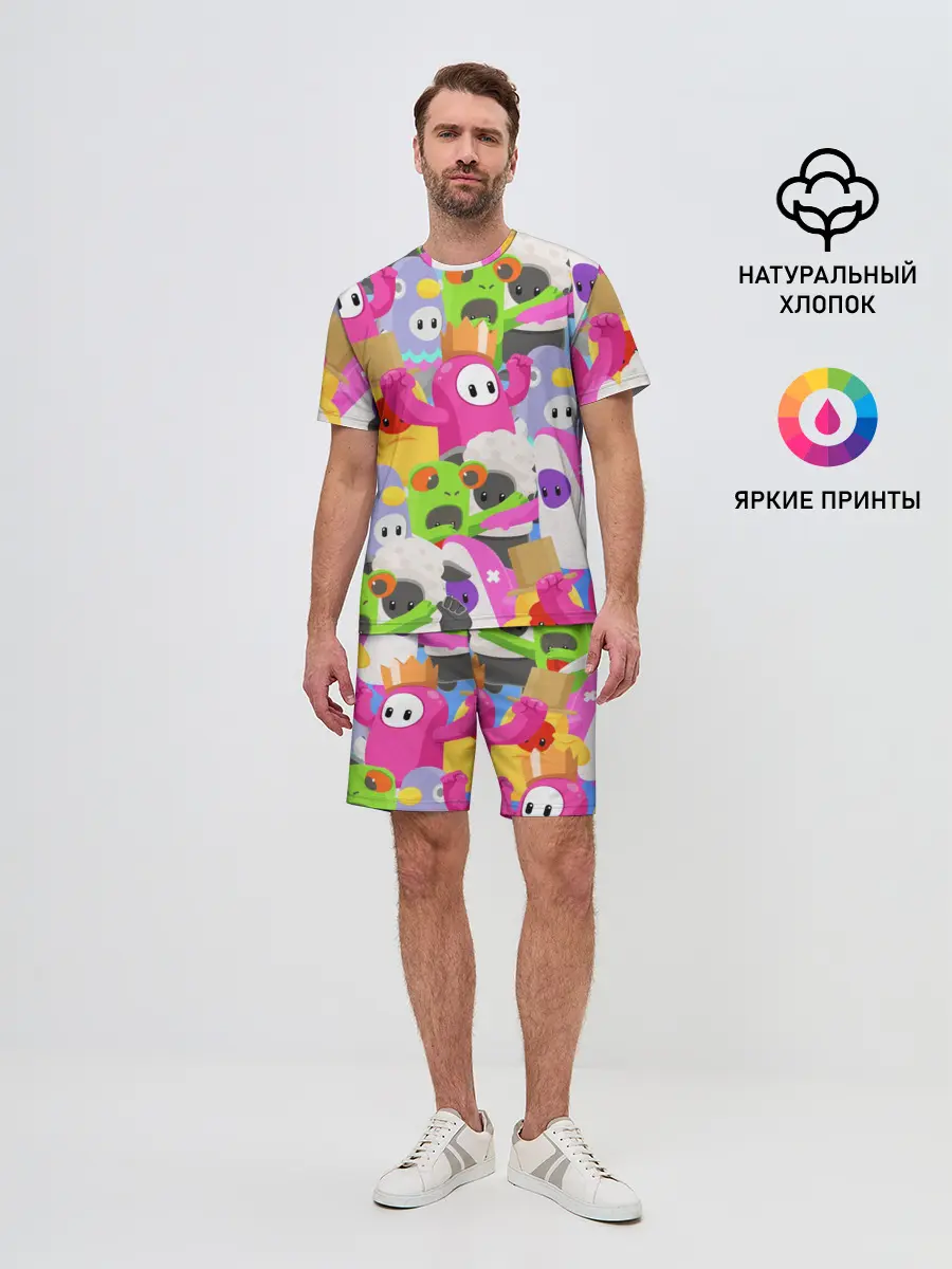 Мужской костюм с шортами / Fall Guys