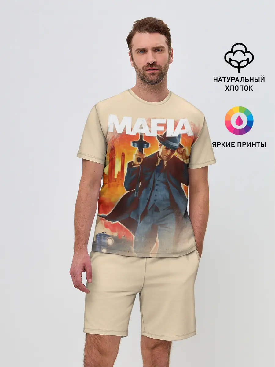 Мужской костюм с шортами / Mafia