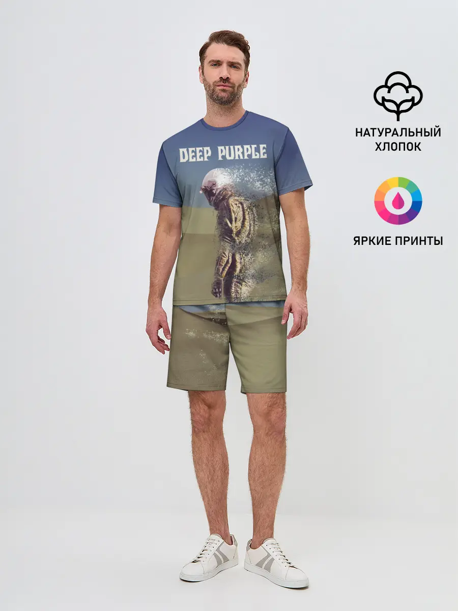 Мужской костюм с шортами / Deep Purple Whoosh