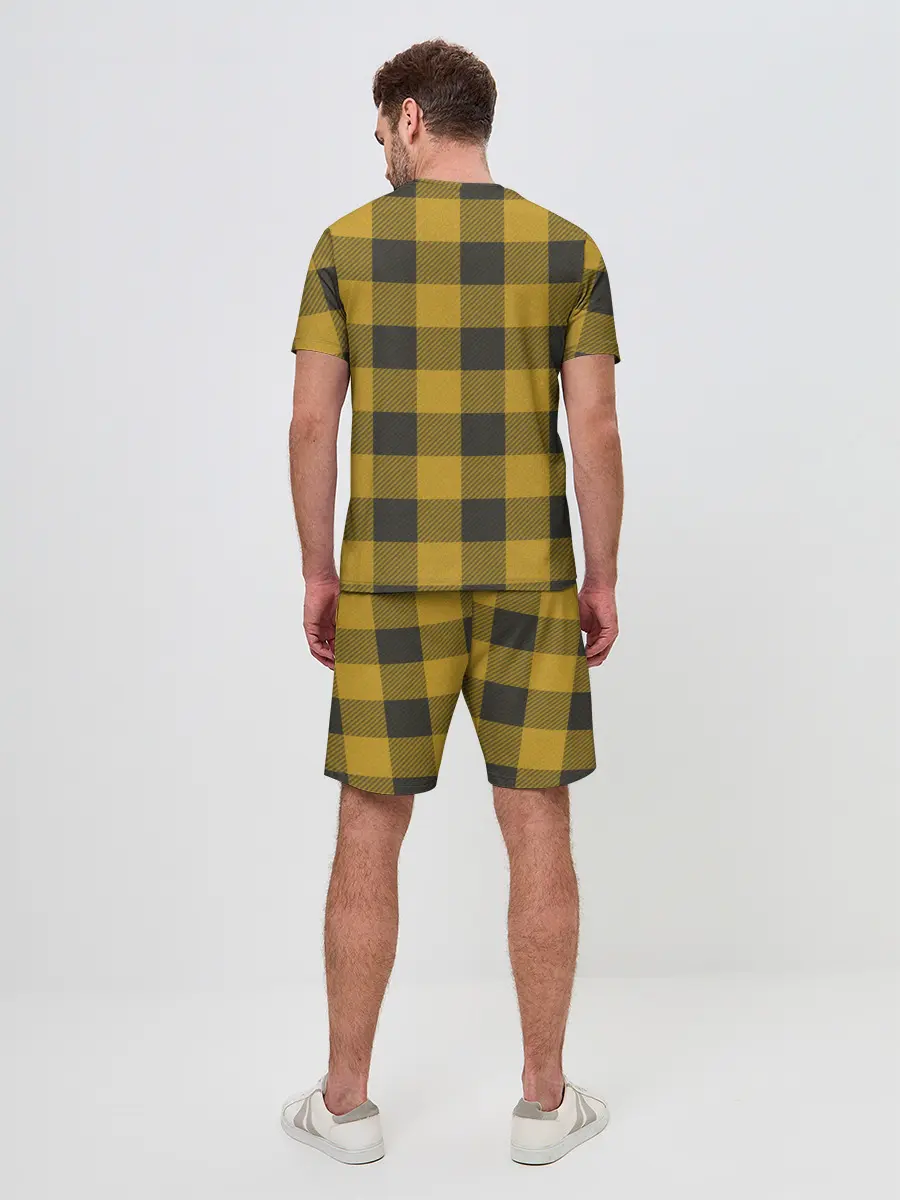 Мужской костюм с шортами / Жираф