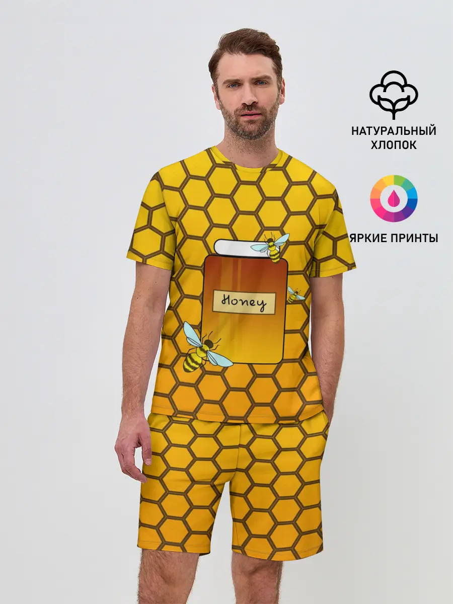 Мужской костюм с шортами / Сладкий мёд