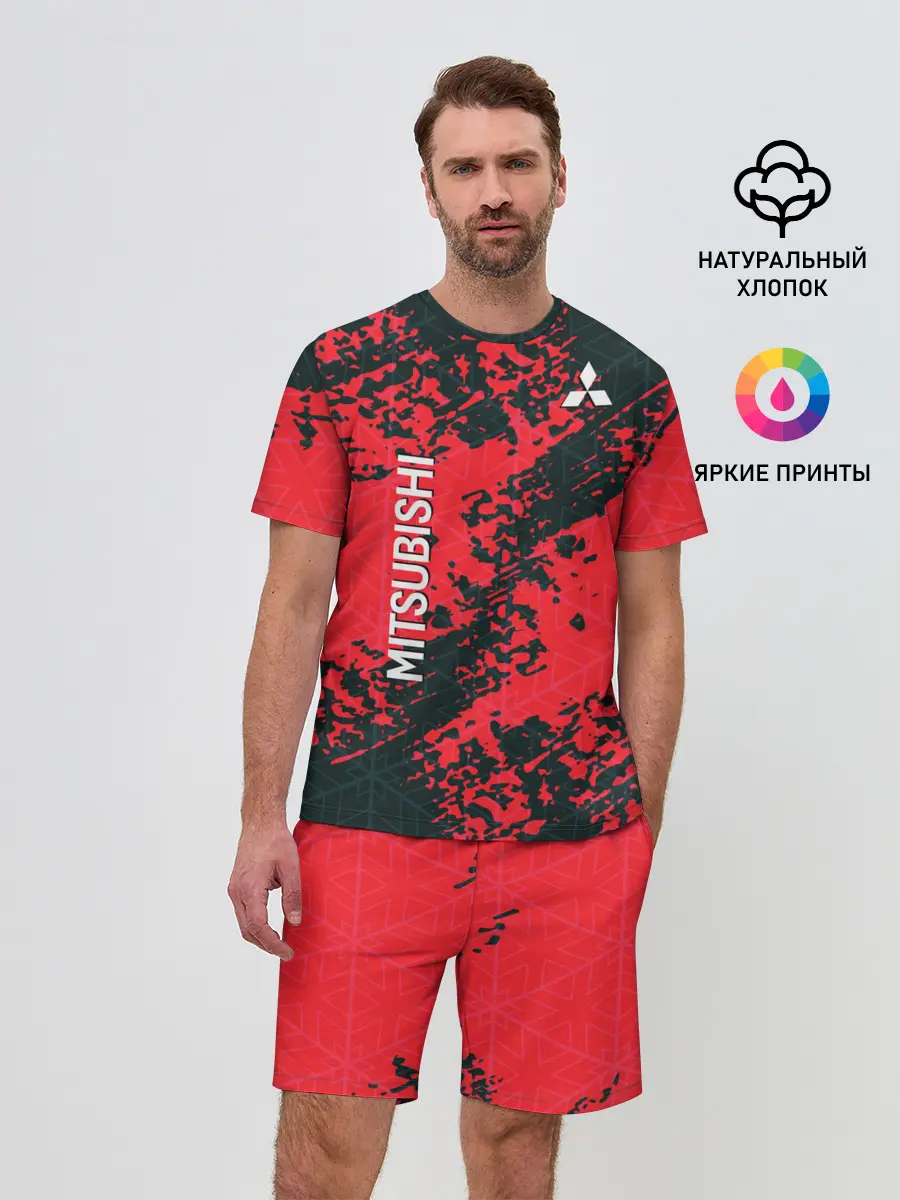Мужской костюм с шортами / Mitsubishi
