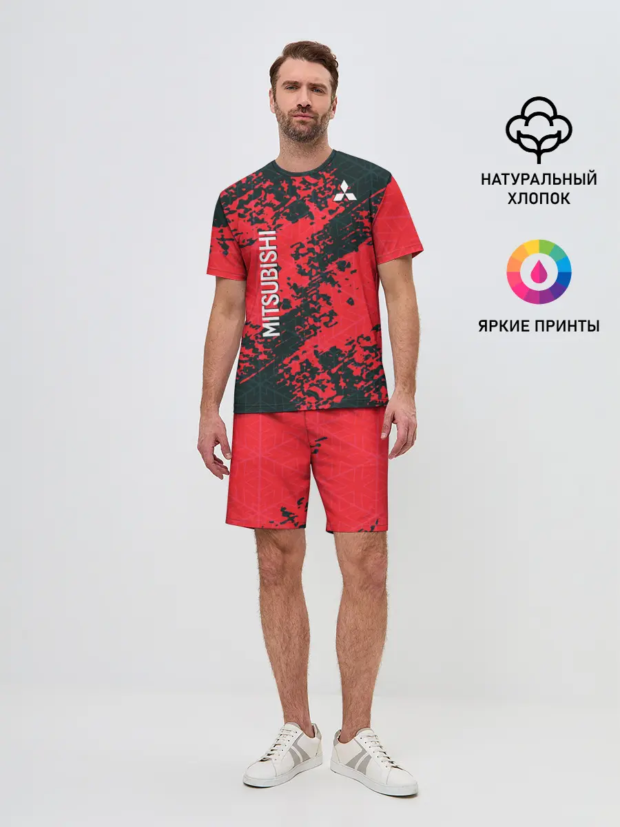 Мужской костюм с шортами / Mitsubishi