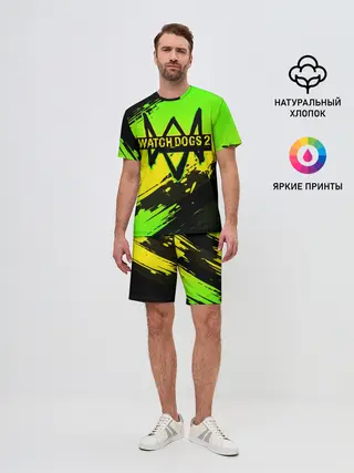 Мужской костюм с шортами / WATCH DOGS