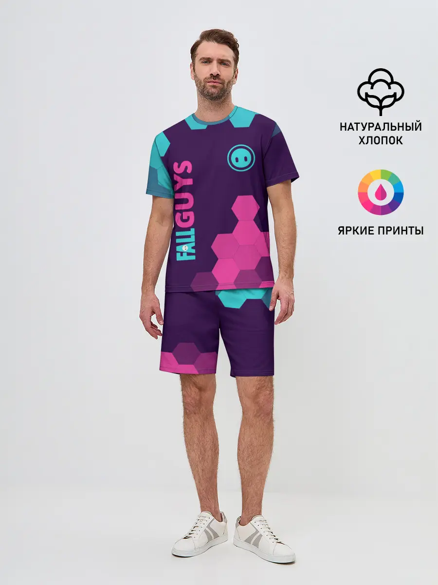 Мужской костюм с шортами / FALL GUYS / ФОЛ ГАЙС