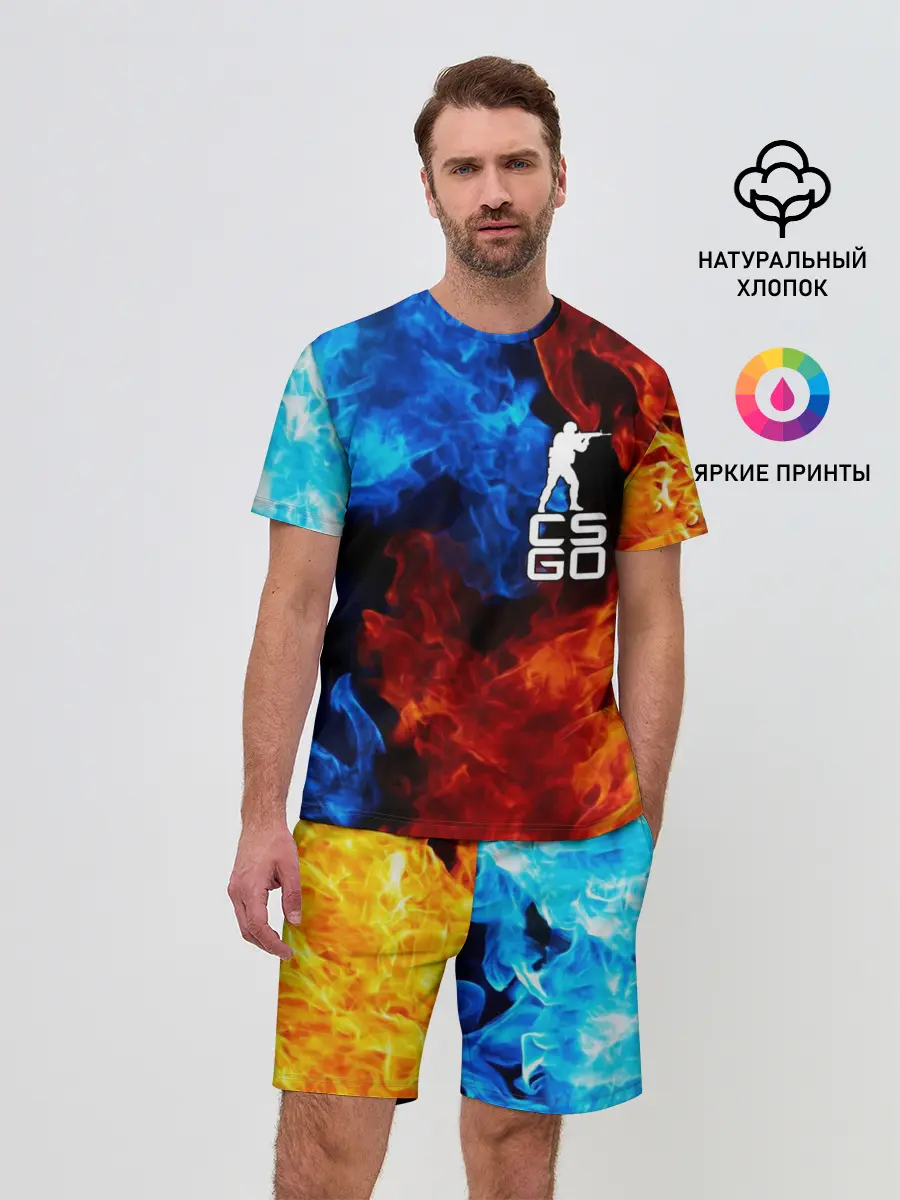 Мужской костюм с шортами / COUNTER STRIKE