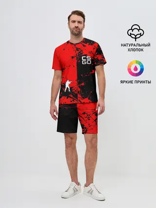 Мужской костюм с шортами / COUNTER STRIKE