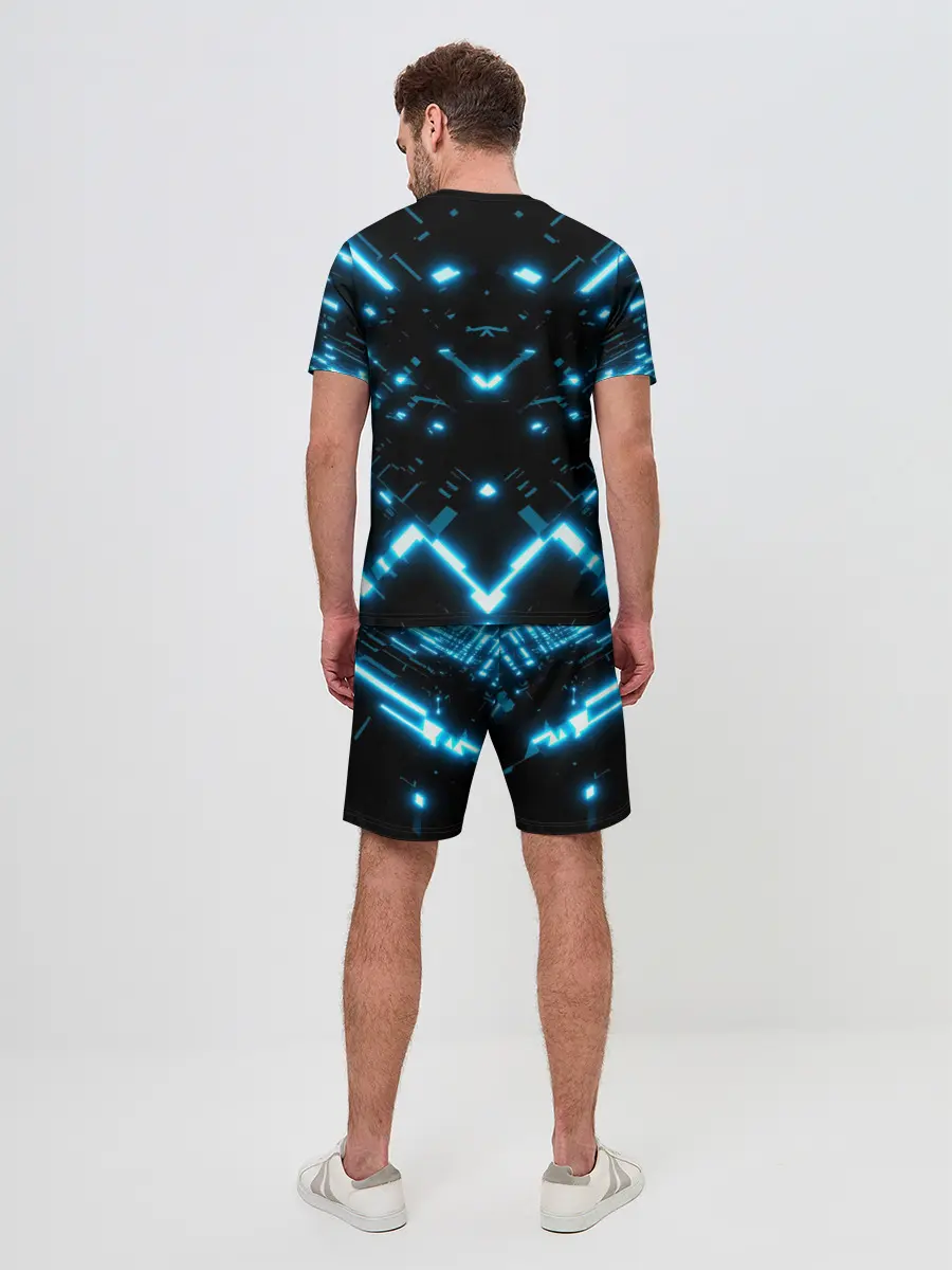 Мужской костюм с шортами / Neon Lights