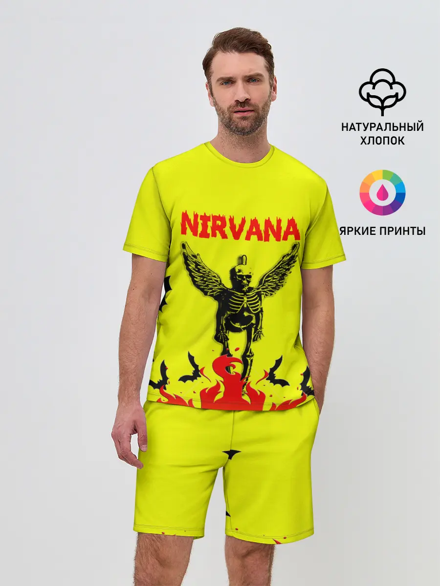 Мужской костюм с шортами / NIRVANA