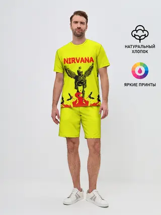 Мужской костюм с шортами / NIRVANA